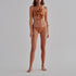 Brazil Bottom / Mustard Arabesque - Brown